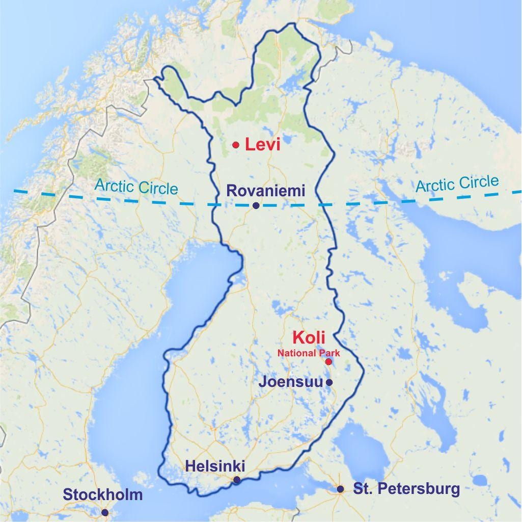 rovaniemi ramani Finland