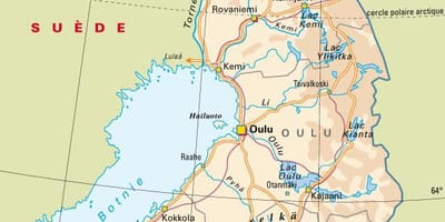 Ramani ya Finland hifadhi za taifa