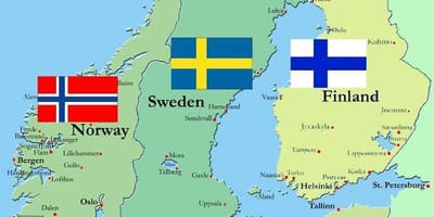 Ramani ya Finland nchi