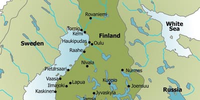 Ramani ya kambi Finland