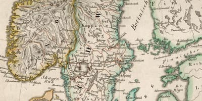Ramani ya zamani Finland
